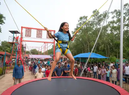 Bugee Trampoline Adventure Park in Yercaud - Poppy Hills