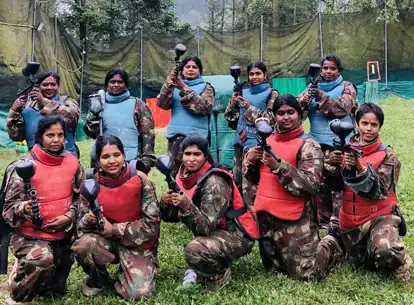 Paint Ball Shooting in Yercaud - Paint Ball Arena
